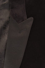 Load image into Gallery viewer, Black Velvet 1 Button Peak Dinner Jacket