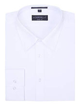 Load image into Gallery viewer, SALE! Limited Sizes S.H. Churchill &amp; Co. White White Men’s Slim Fit Dress Shirt with Convertible Cuffs
