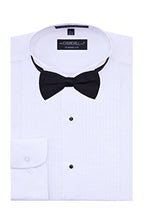 Load image into Gallery viewer, Men's Tuxedo Shirt and Bow Tie Set - Wing Collar
