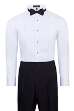 Load image into Gallery viewer, Men's Tuxedo Shirt and Bow Tie Set - Wing Collar