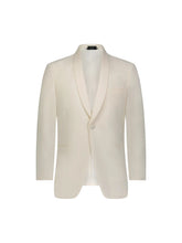 Load image into Gallery viewer, Slim Fit Ivory Dinner Jacket - Classic 1 Button Shawl Lapel
