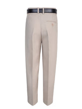 Load image into Gallery viewer, S.H. Churchill & Co. Boy's Comfort Waist Dress Pants and Belt-Khaki