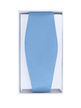 Load image into Gallery viewer, S.H. Churchill &amp; Co. Men&#39;s Light Blue Self-Tie Satin Bow Tie
