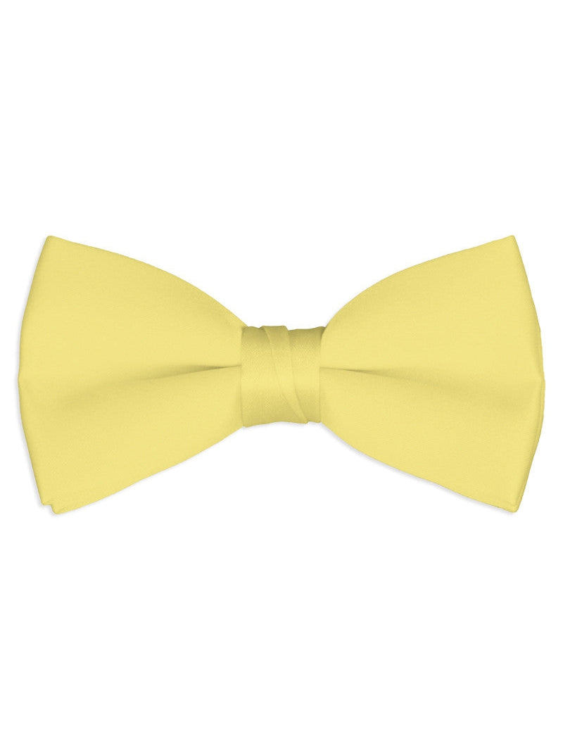 Canary Yellow Tuxedo Bow Tie