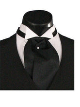 Load image into Gallery viewer, Black Formal Ascot
