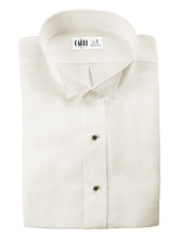 Load image into Gallery viewer, Big &amp; Tall IVORY Wing Collar Non-Pleated Tuxedo Shirt - Ultra Soft Fabric!
