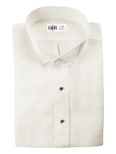 Load image into Gallery viewer, Big & Tall IVORY Wing Collar Non-Pleated Tuxedo Shirt - Ultra Soft Fabric!