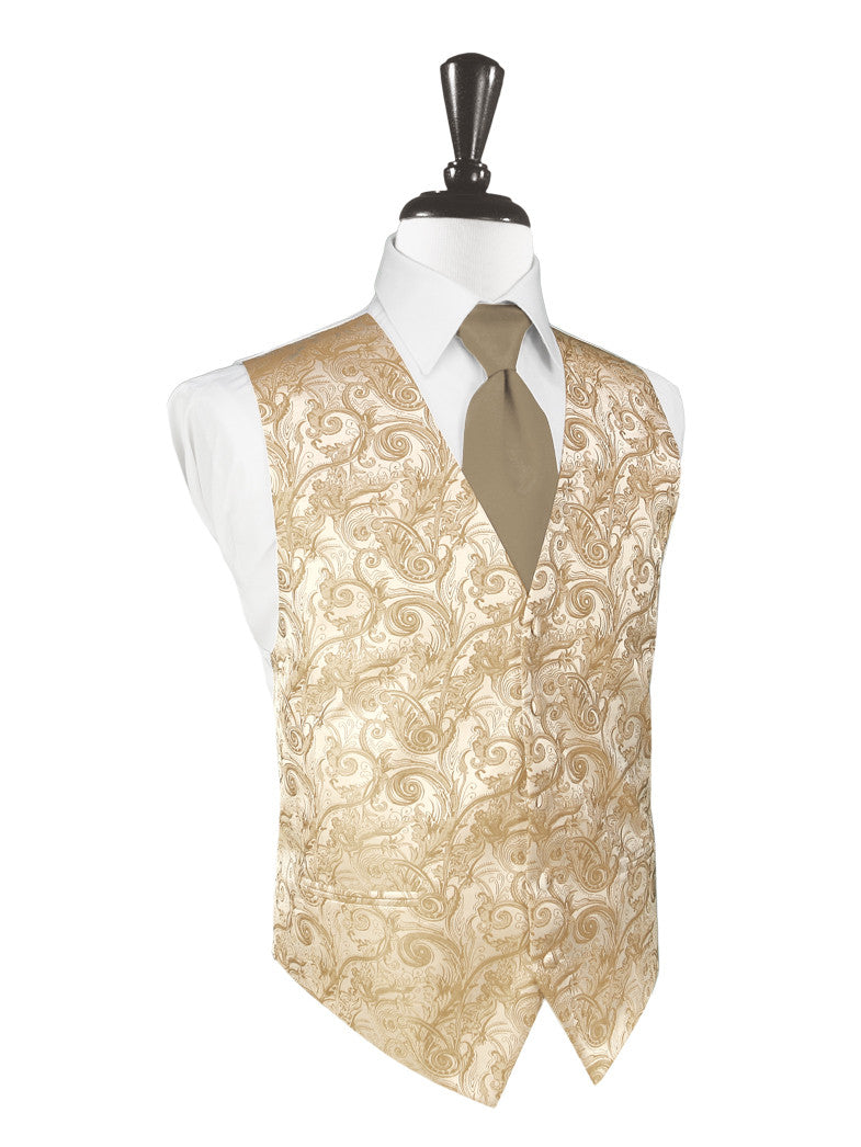Latte Tapestry Pocket Square Latte Tapestry Pocket Square
