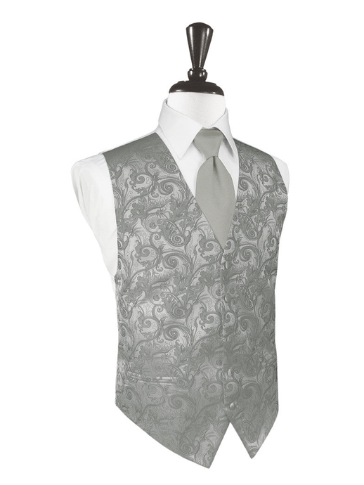 Platinum Tapestry Tuxedo Vest in 