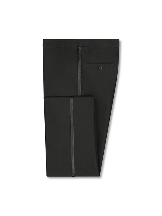 S.H. Churchill Tuxedo Trousers - Flat Front Formal Tuxedo Pants