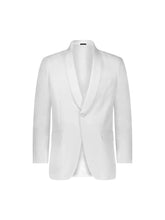 Load image into Gallery viewer, White Dinner Jacket - Classic 1 Button Shawl Lapel
