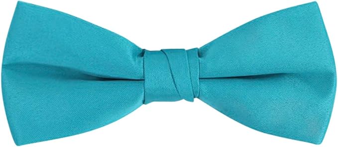 Men's Classic Pre-Tied Formal Tuxedo Bow Tie - Teal