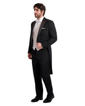 Load image into Gallery viewer, Men&#39;s Black Polyester Formal Tailcoat
