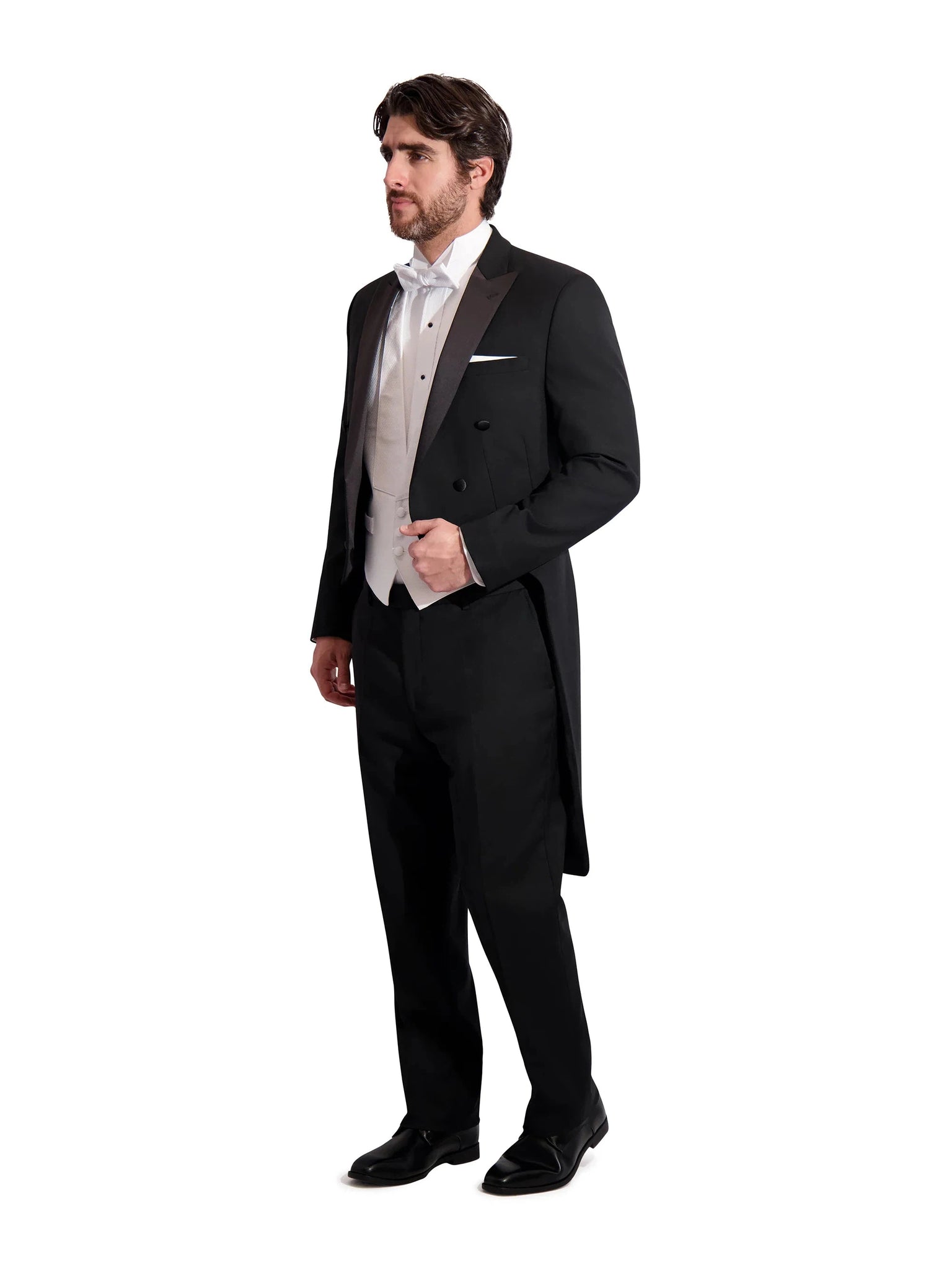 Men s Formal Tails Peak Tailcoat and Formal Trousers