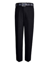 Load image into Gallery viewer, S.H. Churchill &amp; Co. Boy&#39;s Comfort Waist Dress Pants and Belt-Black
