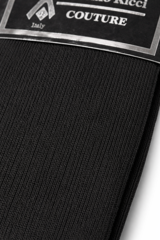 Antonio Ricci Men's Formal Dress Socks (Black)