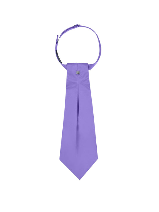 Men’s Light Purple 5-Piece Formal Tuxedo Vest Set with Cravat, Tie, Bow Tie & Pocket Square