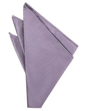 Heather Herringbone Formal Pocket Square