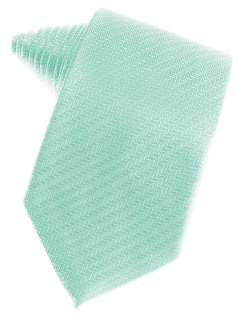 Pool Herringbone Satin Formal Neck Tie