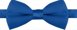 Men's Royal Blue Satin Tuxedo Vest and Tie Set
