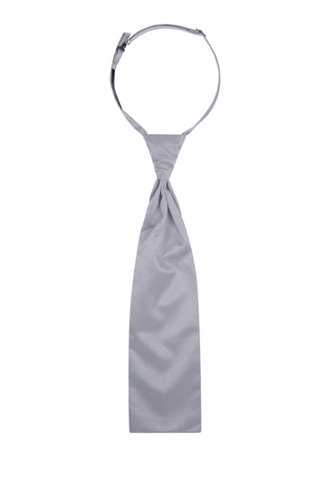 Silver Formal Sharpei Tie