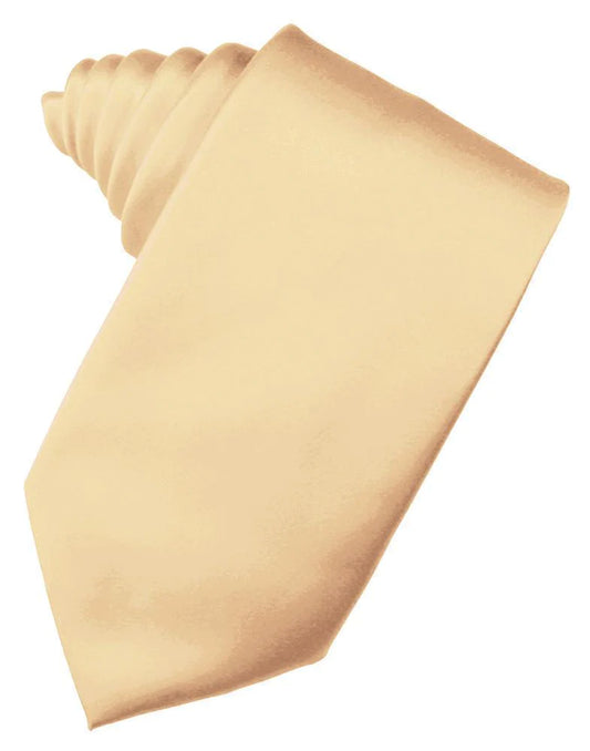 Peach "Premier" Satin Formal Neck Tie