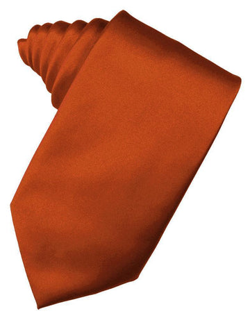Persimmon "Premier" Satin Formal Neck Tie