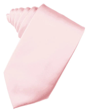 Pink "Premier" Satin Formal Neck Tie