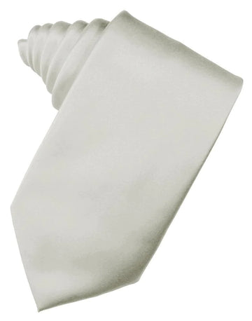 Platinum "Premier" Satin Formal Neck Tie