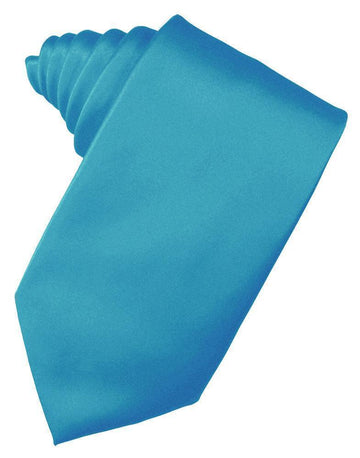 Turquoise "Premier" Satin Formal Neck Tie