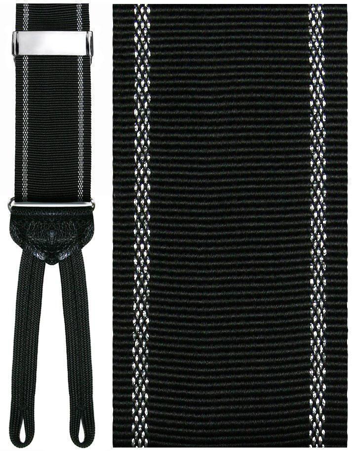 Basilicata" Black Suspenders – Fine Tuxedos