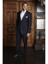 Load image into Gallery viewer, Men&#39;s Black 100% Wool Tuxedo Jacket 1-Button with Peak Lapel
