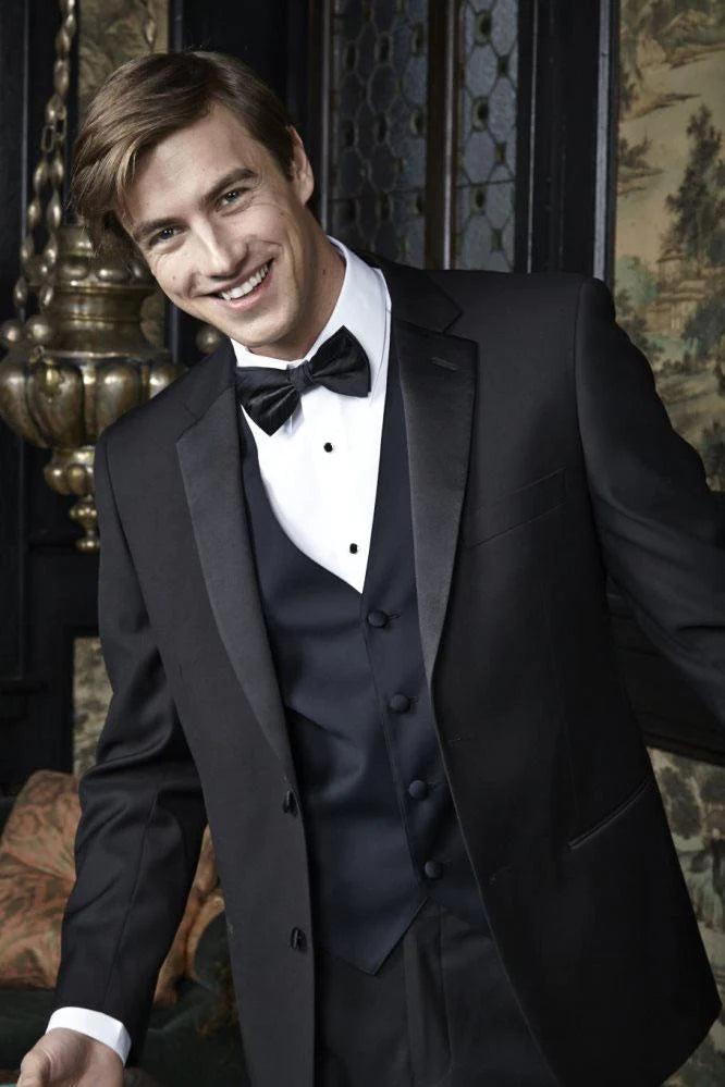 2 Button Super 150's Notch Tuxedo - Cristoforo Cardi