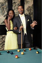 Load image into Gallery viewer, 2 Button Notch Super 110 Italian Wool Tuxedo
