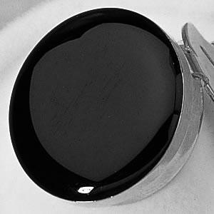 Basic Button Cover - Silver Trim