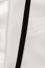 Load image into Gallery viewer, &quot;Xander&quot; White Tuxedo Jacket
