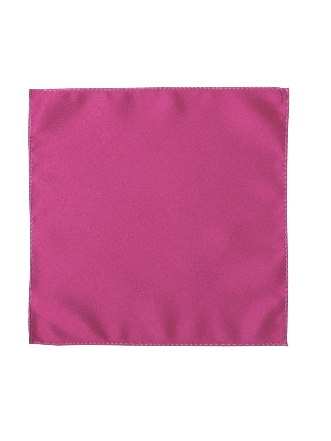Deluxe Satin Formal Pocket Square (Hot Pink)