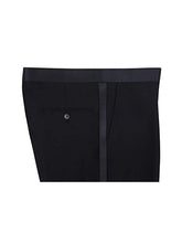 Load image into Gallery viewer, S.H. Churchill &amp; Co. Men&#39;s Black Tuxedo Pants - Formal Trousers
