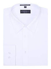 Load image into Gallery viewer, SALE! Limited Sizes S.H. Churchill &amp; Co. White Men’s Slim Fit Dress Shirt with Convertible Cuffs
