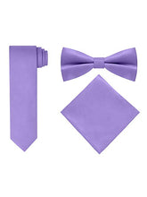 Load image into Gallery viewer, S.H. Churchill &amp; Co. Men&#39;s 5 Piece Vest Set, with Cravat, Bow Tie, Neck Tie &amp; Pocket Hanky
