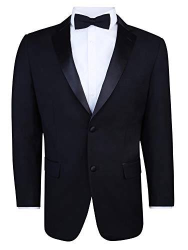 Modern Fit Tuxedo Jacket - Available in Black