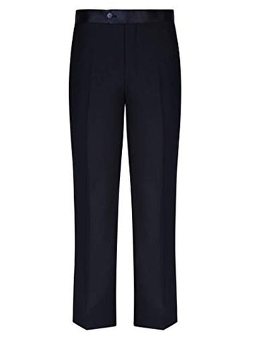 Men's Black Tuxedo Pants - Formal Trousers