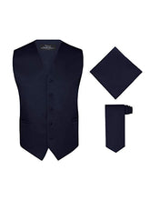 Load image into Gallery viewer, S.H. Churchill &amp; Co. Men&#39;s 3 Piece Vest Set, with Neck Tie &amp; Hanky
