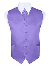Load image into Gallery viewer, S.H. Churchill &amp; Co. Men&#39;s 5 Piece Vest Set, with Cravat, Bow Tie, Neck Tie &amp; Pocket Hanky
