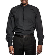 Load image into Gallery viewer, Henry Segal Men&#39;s Banded Collar Dress Shirt

