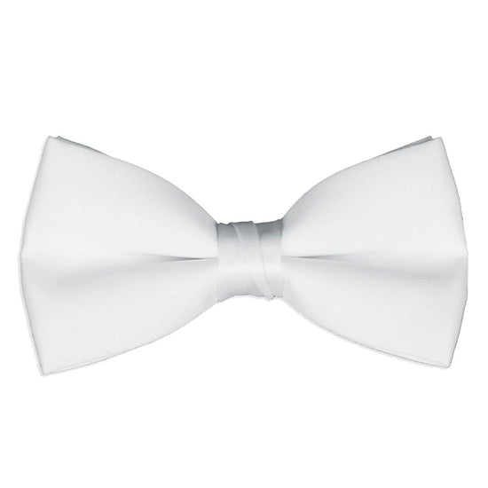 Men's Classic Pre-Tied Formal Tuxedo Bow Tie - White
