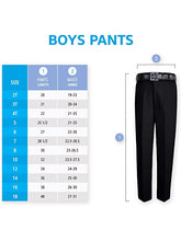 Load image into Gallery viewer, S.H. Churchill &amp; Co. Boy&#39;s Khaki Comfort Waist Dress Pants and Belt
