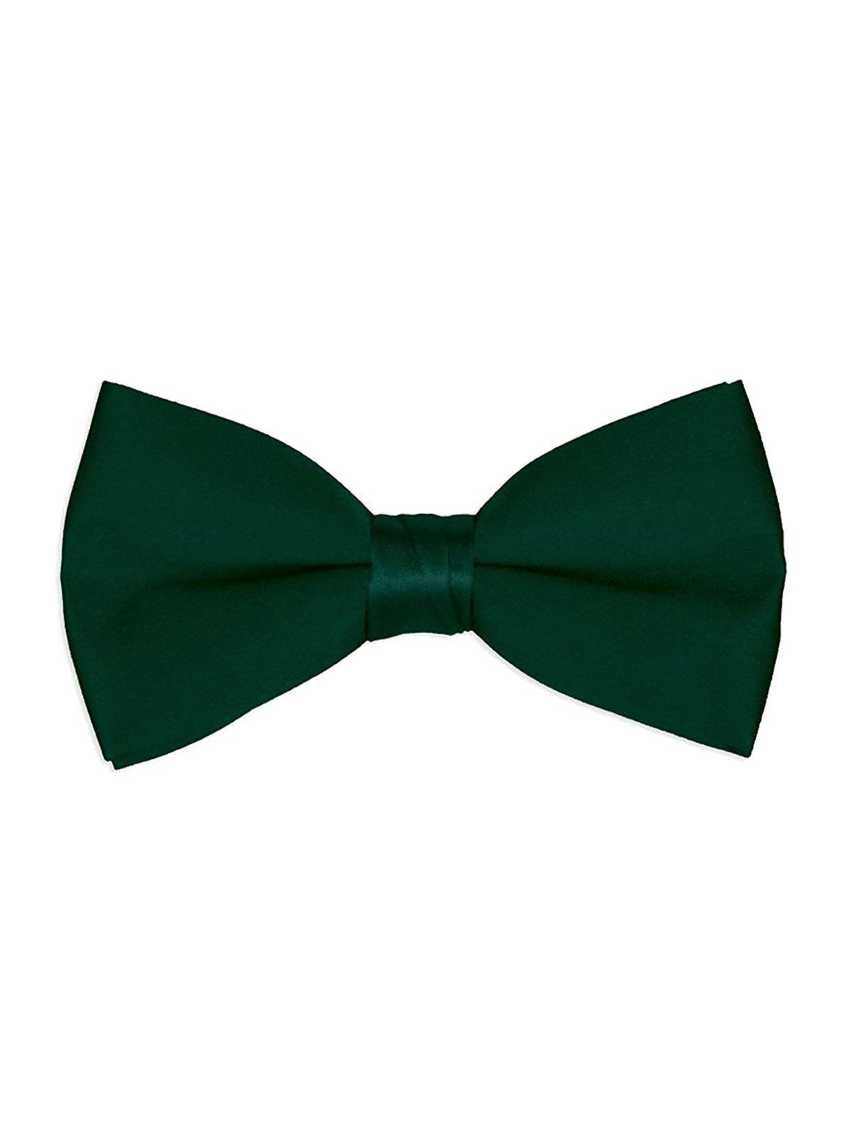 Men's Classic Pre-Tied Formal Tuxedo Bow Tie - Hunter Green – Fine Tuxedos