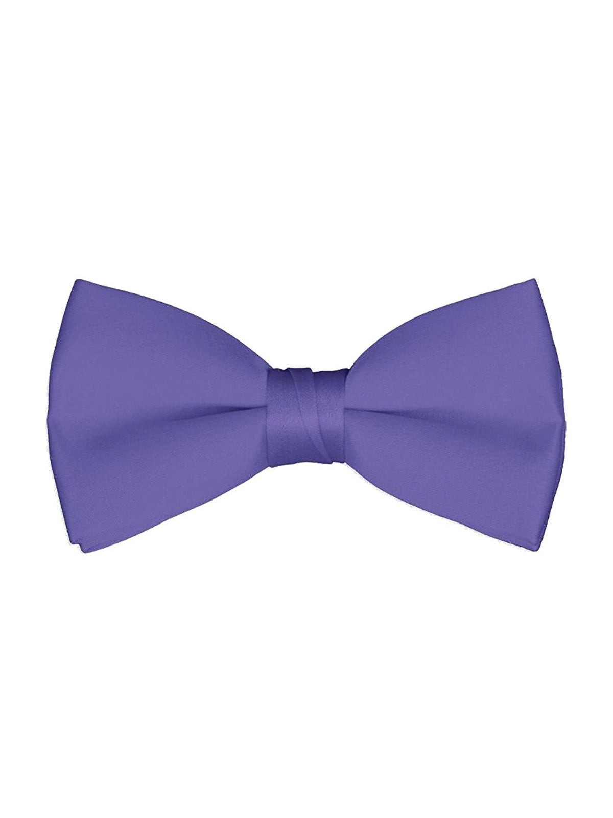 Men's Classic Pre-Tied Formal Tuxedo Bow Tie - Purple