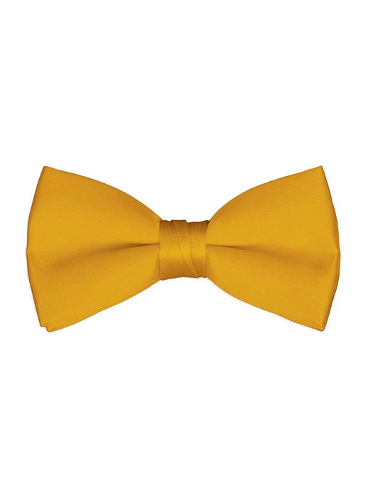 Men's Classic Pre-Tied Formal Tuxedo Bow Tie - Gold